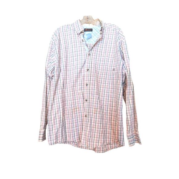 🛍️Ariat Button Up Long Sleeve Collared Shirt Size XL Tall - Picture 1 of 6